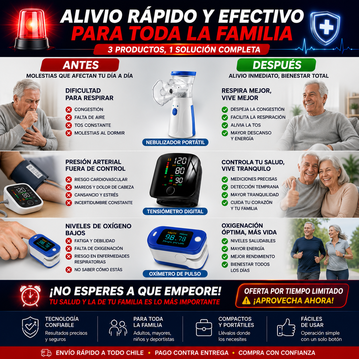 PACK SALUD | NO DEJES NADA A LA SUERTE Y CUIDA A QUIENES MÁS AMAS