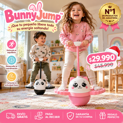 BunnyJump™ ¡Que tu pequeño libere toda su energía saltando!