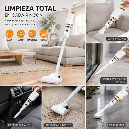 FLEXVAC™ | LIMPIA TODA TU CASA SIN CABLES, PESO NI COMPLICACIONES