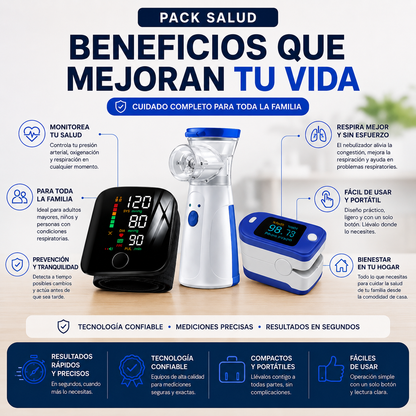 PACK SALUD | NO DEJES NADA A LA SUERTE Y CUIDA A QUIENES MÁS AMAS
