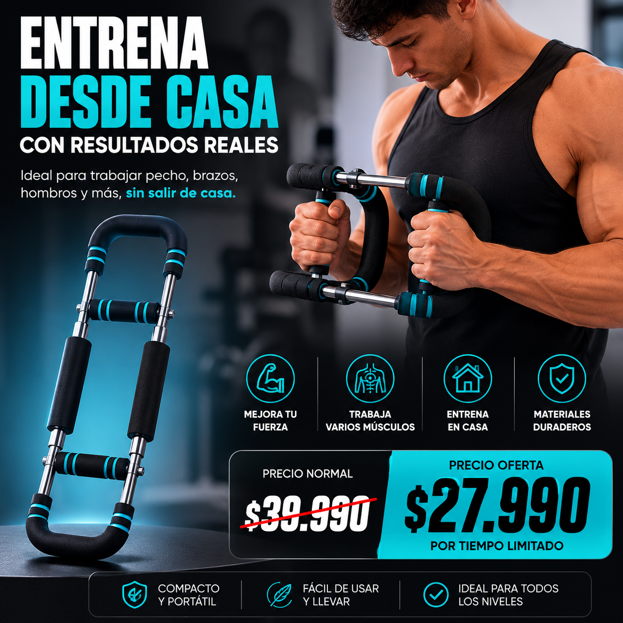 FITFORGE™ | CREA TU MEJOR VERSIÓN DESDE CASA EN SOLO 15 MINUTOS