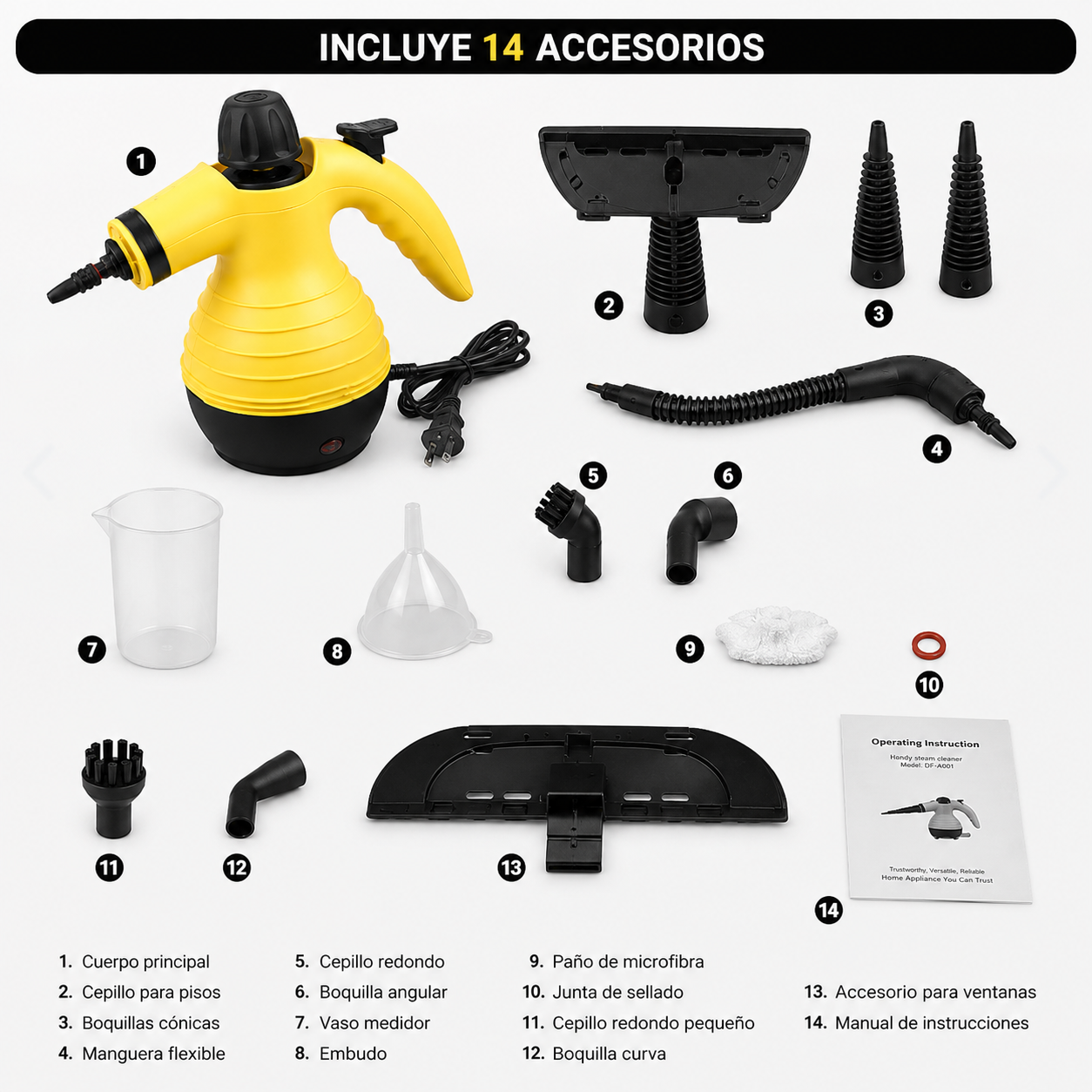 VaporMax™ | Dile adiós a la grasa y deja tu cocina reluciente en solo 10 minutos.