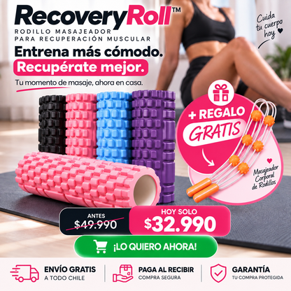 RecoveryRoll™ | Entrena más cómodo. Recupérate mejor