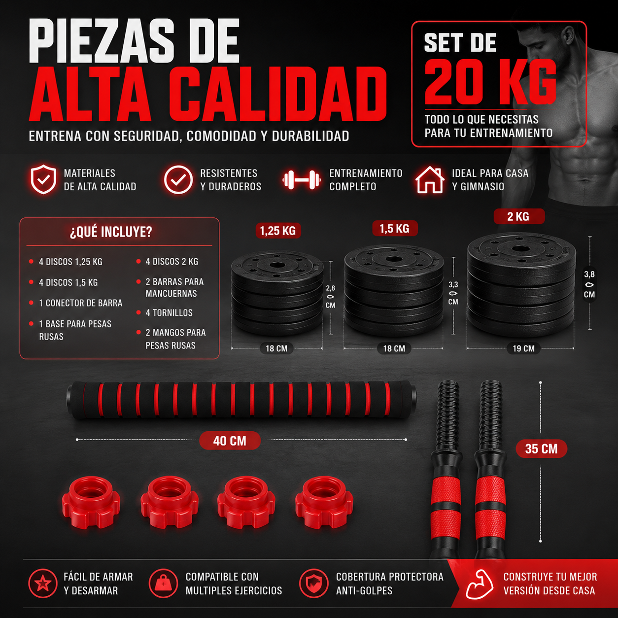 FlexForce Pro™ – Deja de perder dinero en el gimnasio que no vas y entrena en tu casa