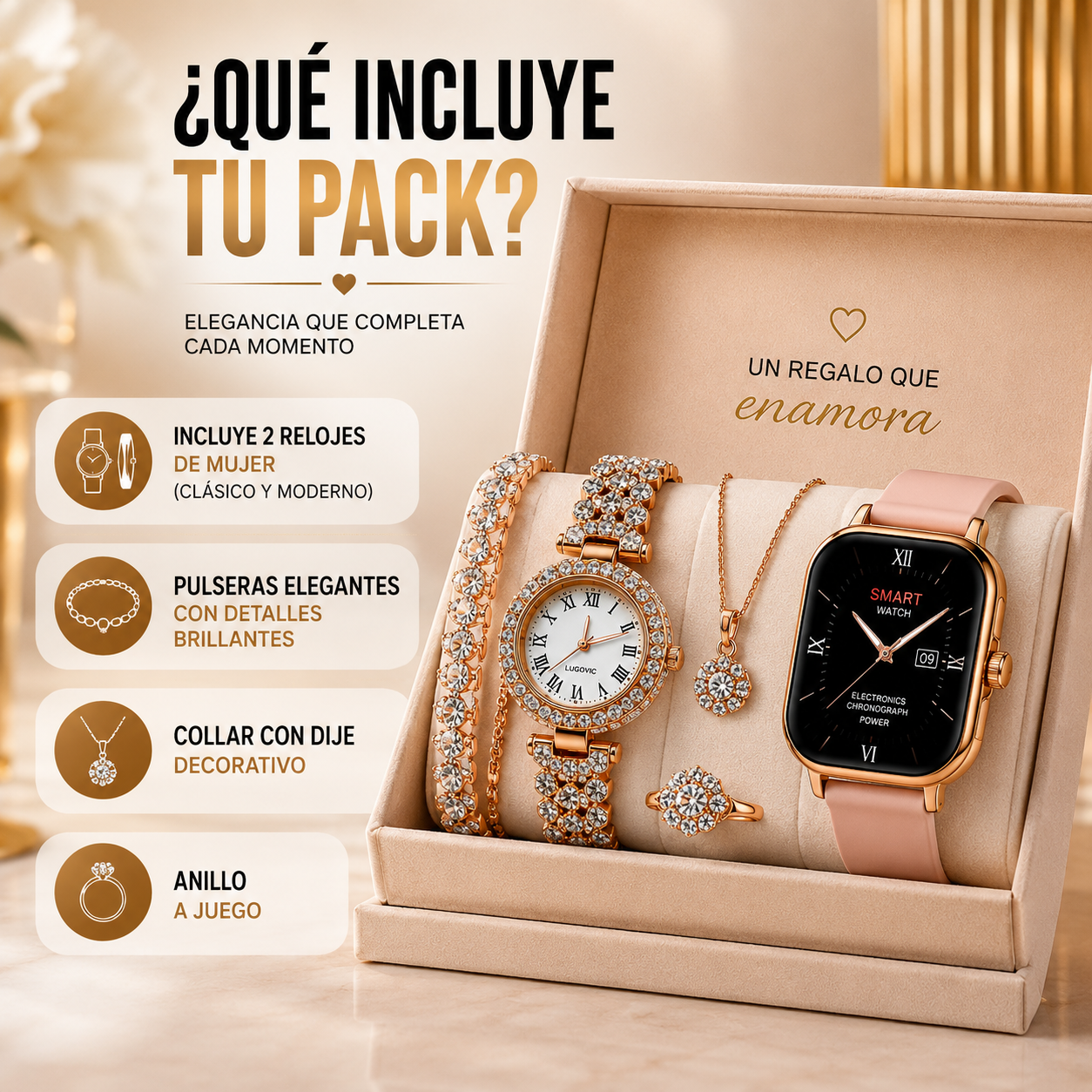 HAZ QUE CADA DETALLE REFLEJE TU ESTILO Y DISFRUTA LA CONFIANZA DE LUCIR ELEGANTE EN CUALQUIER OCASIÓN.