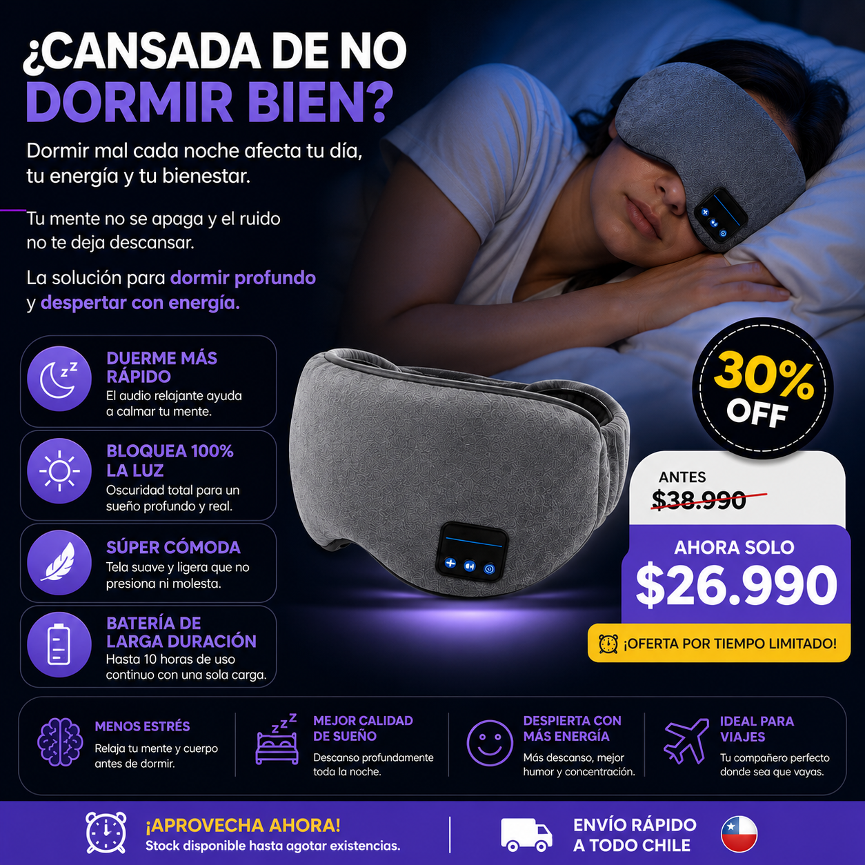 DreamWave™ | DUERMES… PERO DESPIERTAS AGOTADA