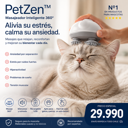 PetZen™ Ayuda a tu mascota a recuperar la calma y el bienestar que merece