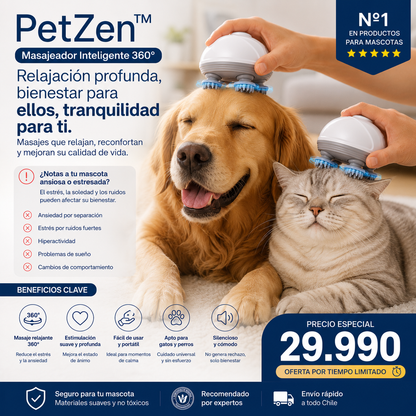 PetZen™ Ayuda a tu mascota a recuperar la calma y el bienestar que merece