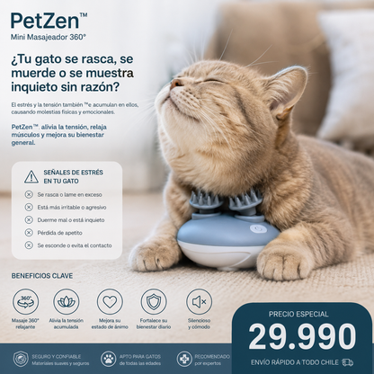 PetZen™ Ayuda a tu mascota a recuperar la calma y el bienestar que merece