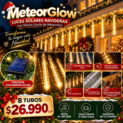 MeteorGlow™ ¡Haz que la magia de la Navidad caiga sobre tu hogar!