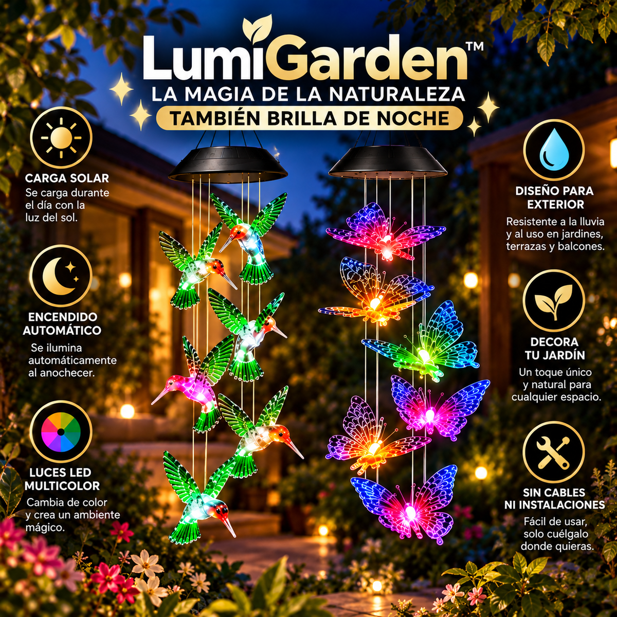 LUMIGARDEN™ LA MAGIA DE LA NATURALEZA TAMBIÉN BRILLA DE NOCHE