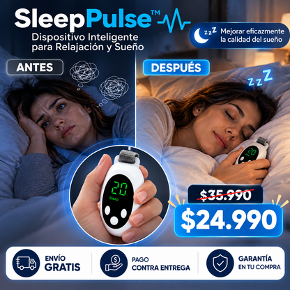 SleepPulse™ | Recupera tus noches y despierta sintiéndote realmente descansada