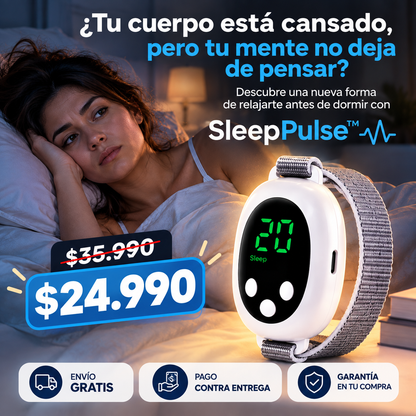 SleepPulse™ | Recupera tus noches y despierta sintiéndote realmente descansada