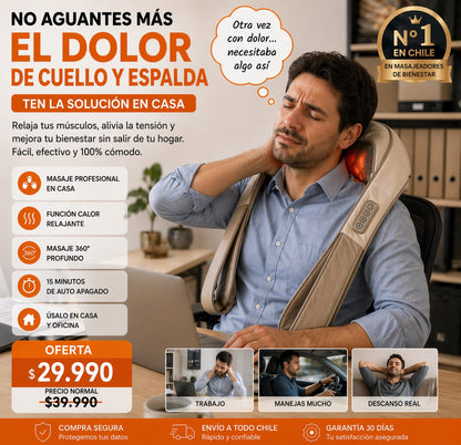 ThermaPulse™ — El masajista que vive en tu casa
